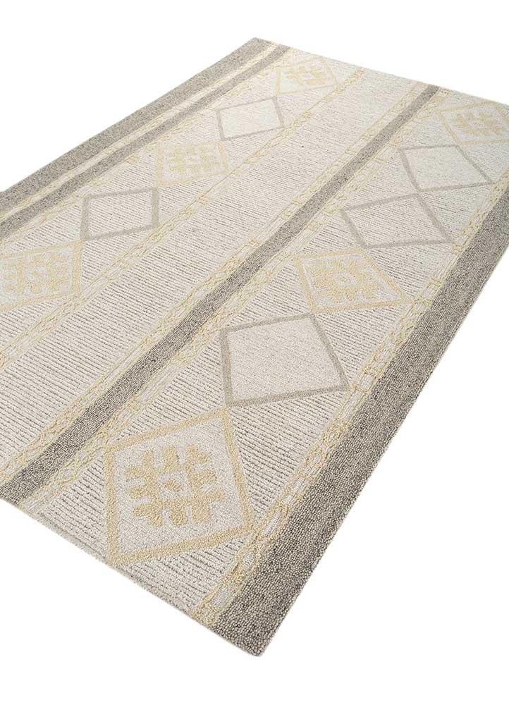 Tappeto di lana - 240 x 150 cm - crema