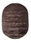 Tappeto di design forma speciale  - 132 x 88 cm - beige