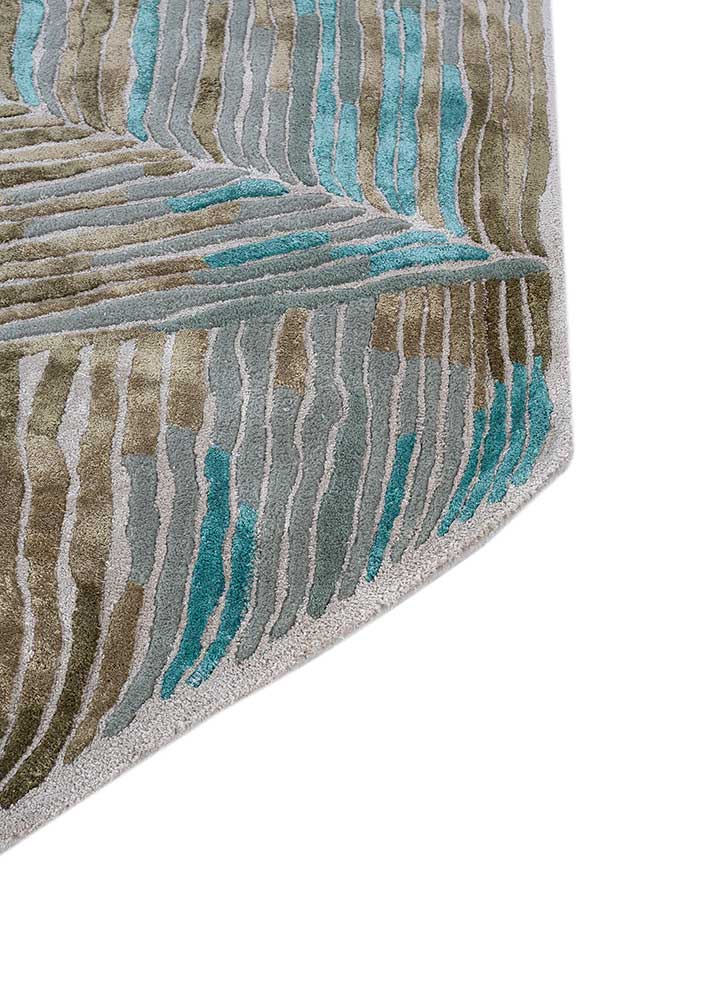 Tappeto di design forma speciale  - 270 x 180 cm - blu