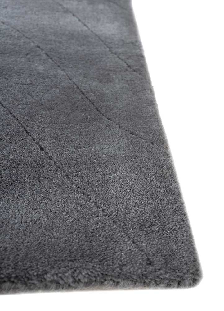 Tappeto di lana - 233 x 165 cm - grigio scuro