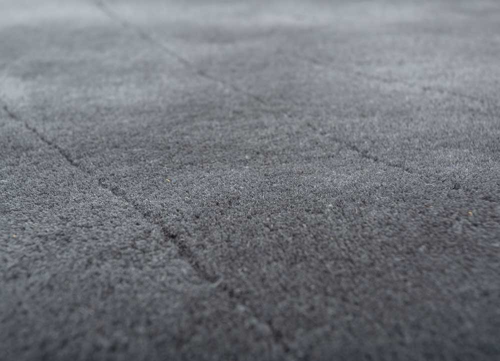 Tappeto di lana - 233 x 165 cm - grigio scuro