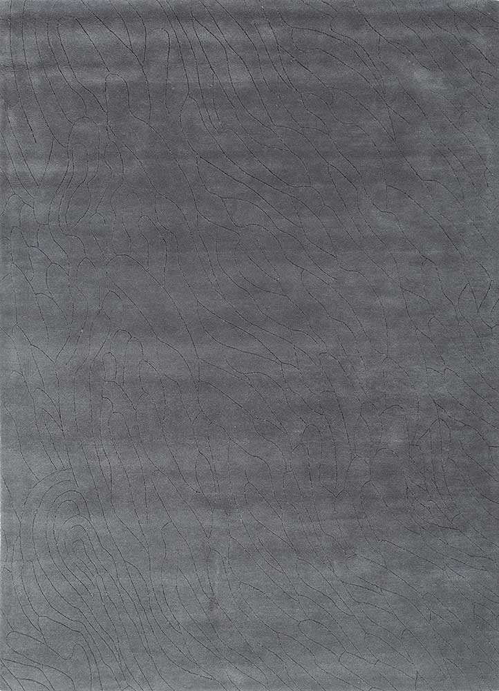 Tappeto di lana - 233 x 165 cm - grigio scuro