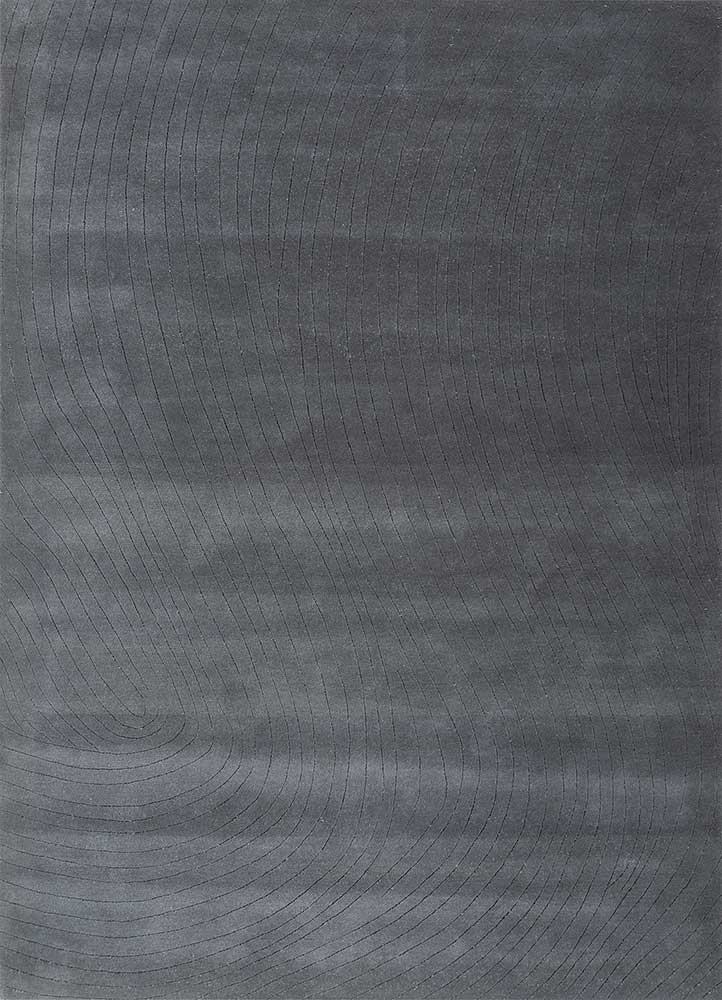 Tappeto di lana - 233 x 165 cm - grigio scuro