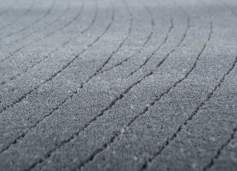 Tappeto di lana - 233 x 165 cm - grigio scuro