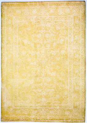 Tappeto di design - 202 x 140 cm - oro