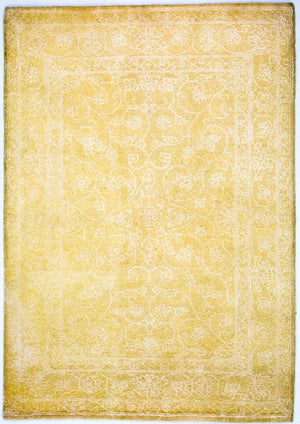 Tappeto di design - 202 x 140 cm - oro
