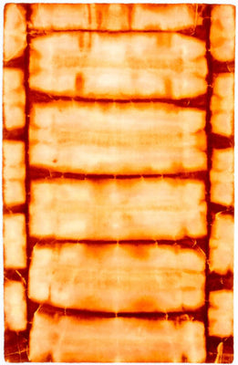 Tappeto vintage - 183 x 118 cm - arancione