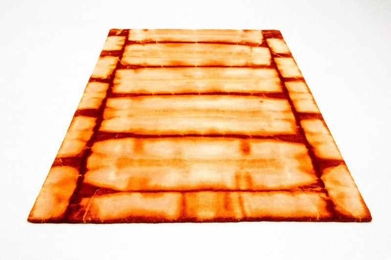 Tappeto vintage - 183 x 118 cm - arancione