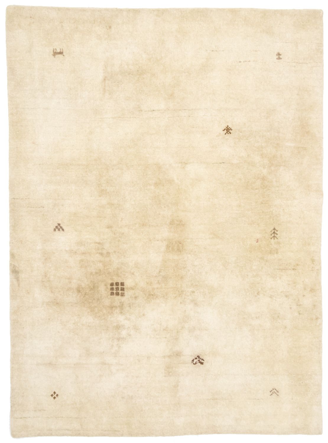 Tappeto di lana - 195 x 140 cm - beige