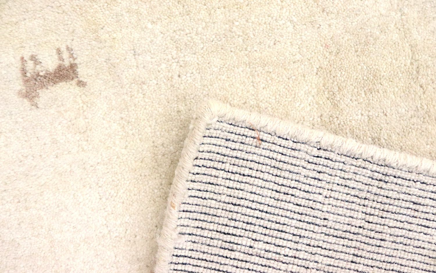 Tappeto di lana - 195 x 140 cm - beige