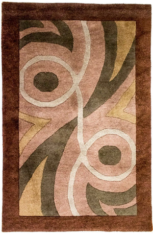 Tappeto Nepal - 178 x 119 cm - marrone