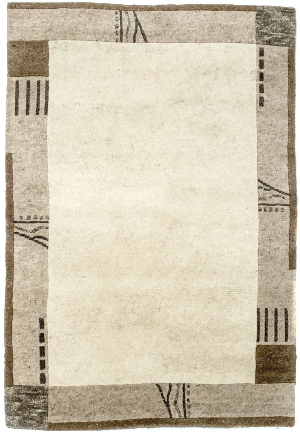 Tappeto Nepal - 174 x 122 cm - beige