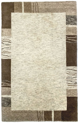 Tappeto Nepal - 183 x 118 cm - beige
