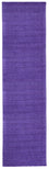 Tappeto corsia Tappeto Gabbeh - Indus - 400 x 80 cm - viola