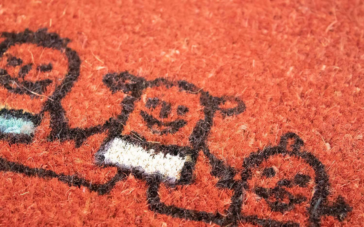 Zerbino - 60 x 40 cm - rosso