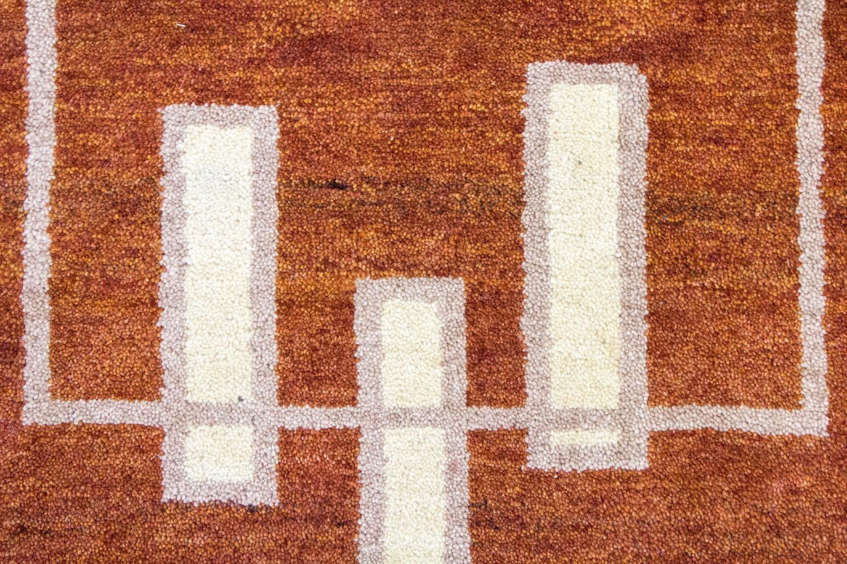 Tappeto Gabbeh - Indus - 140 x 70 cm - arancione