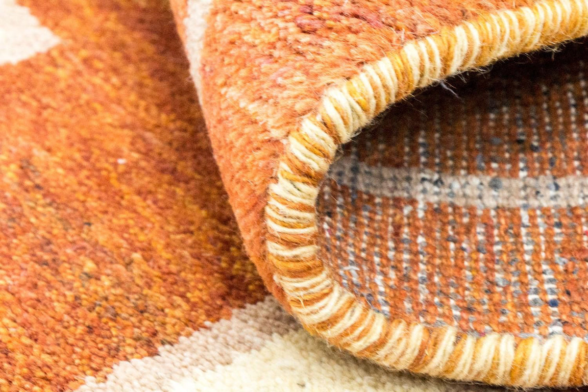 Tappeto Gabbeh - Indus - 140 x 70 cm - arancione