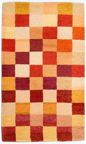 Tappeto Gabbeh - Indus - 157 x 96 cm - colorato