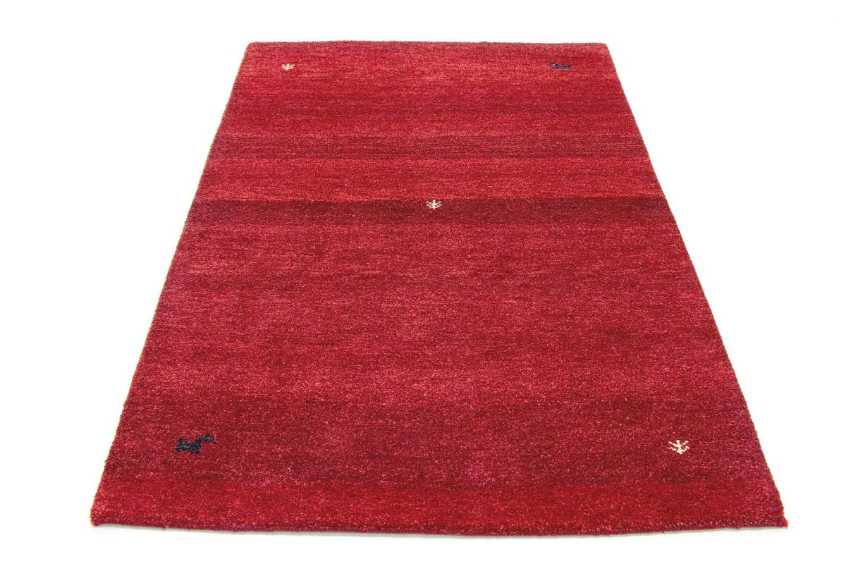 Tappeto Gabbeh - Indus - 182 x 119 cm - rosso