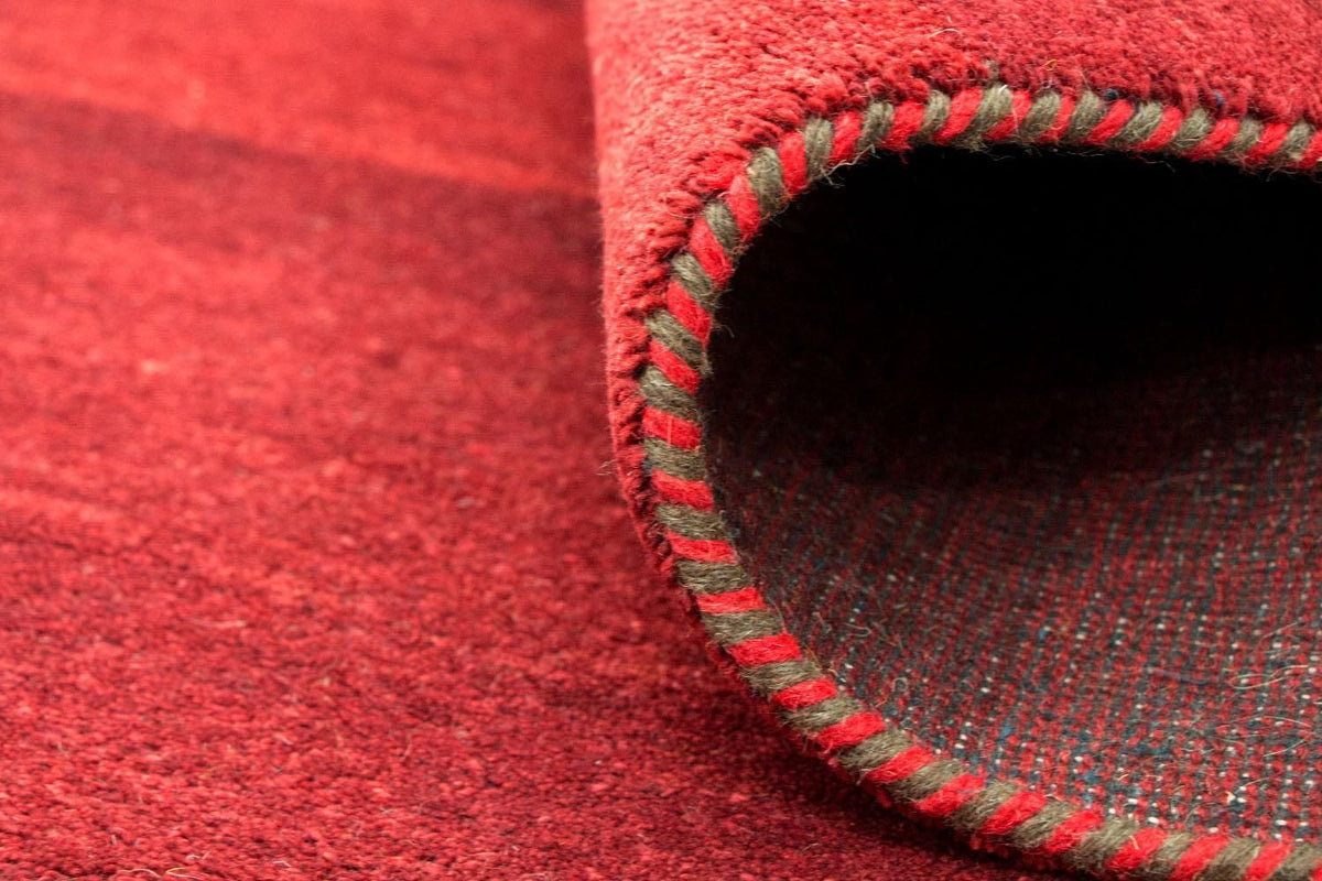 Tappeto Gabbeh - Indus - 182 x 119 cm - rosso