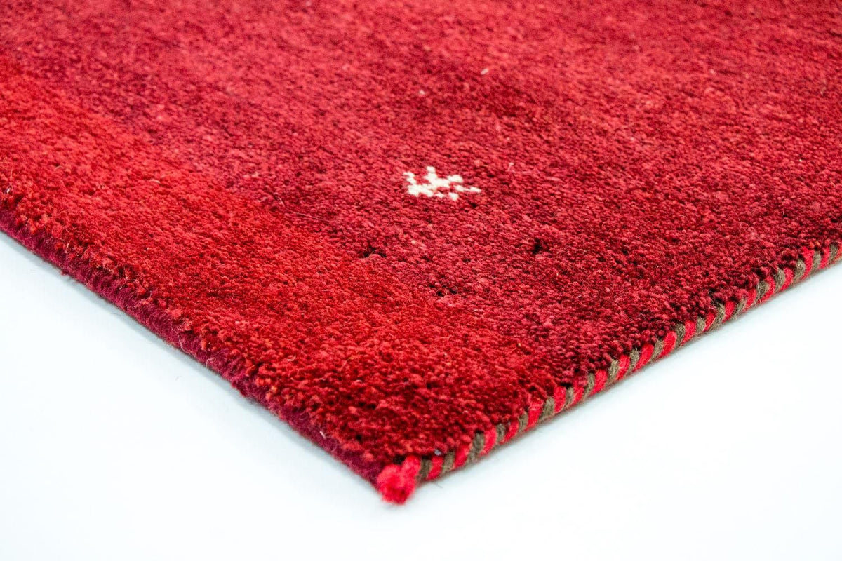 Tappeto Gabbeh - Indus - 182 x 119 cm - rosso