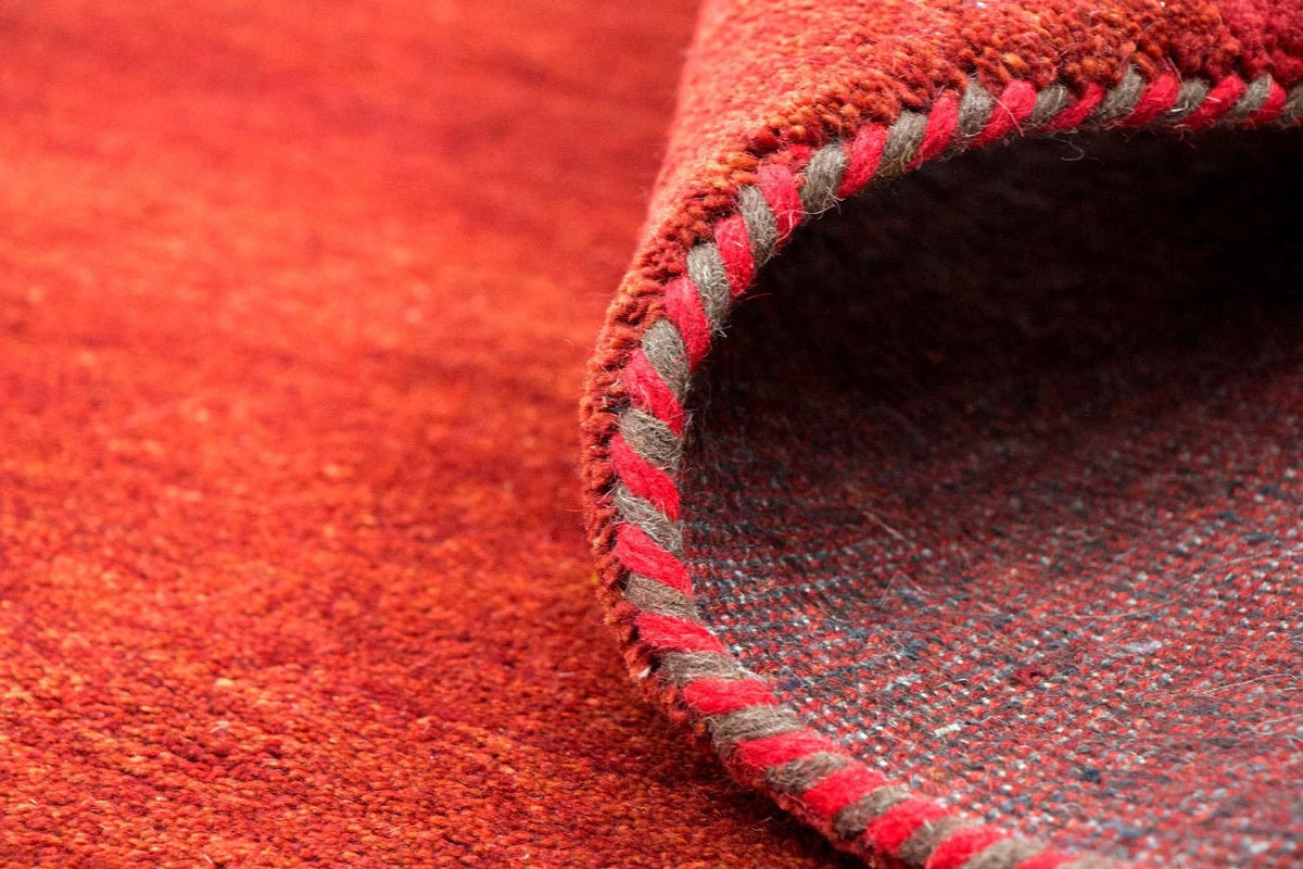 Tappeto Gabbeh - Indus - 176 x 118 cm - rosso