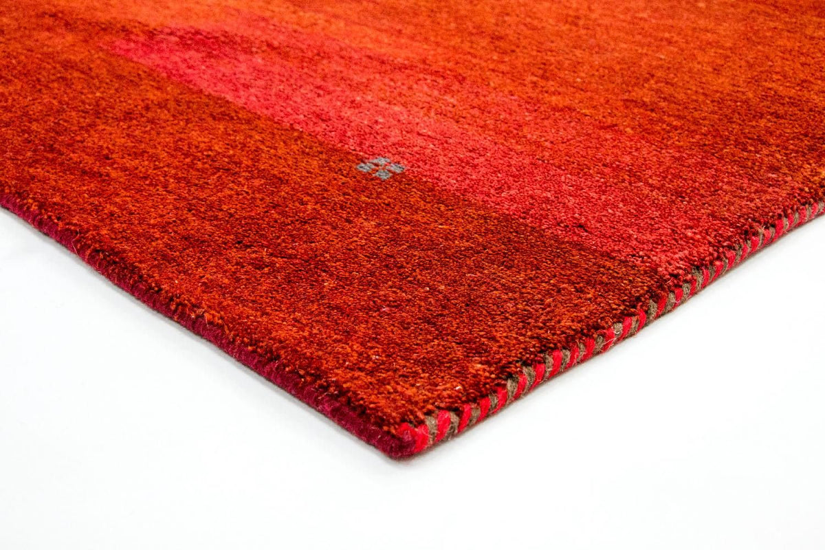 Tappeto Gabbeh - Indus - 176 x 118 cm - rosso