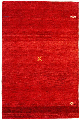 Tappeto Gabbeh - Indus - 182 x 115 cm - rosso
