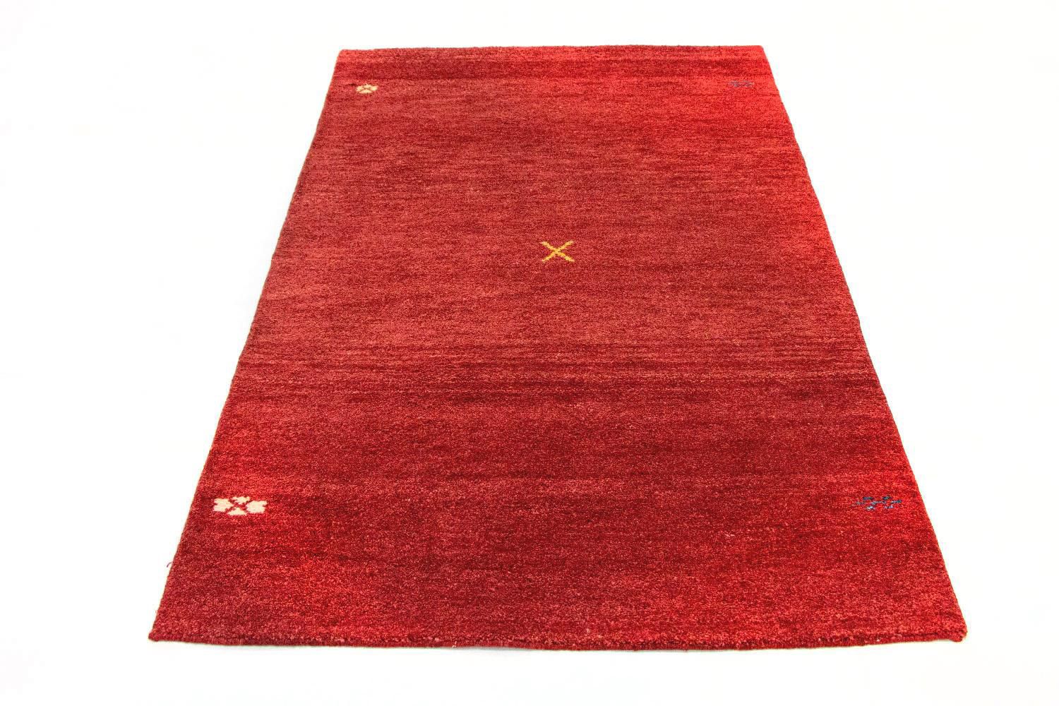 Tappeto Gabbeh - Indus - 182 x 115 cm - rosso