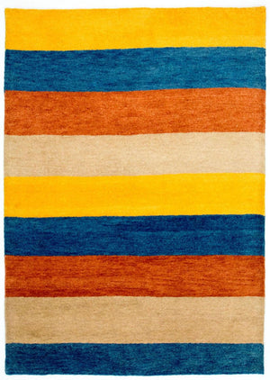 Tappeto Gabbeh - Indus - 194 x 137 cm - colorato