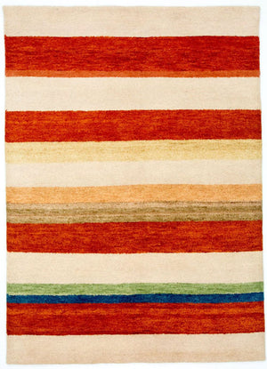 Tappeto Gabbeh - Indus - 196 x 139 cm - colorato
