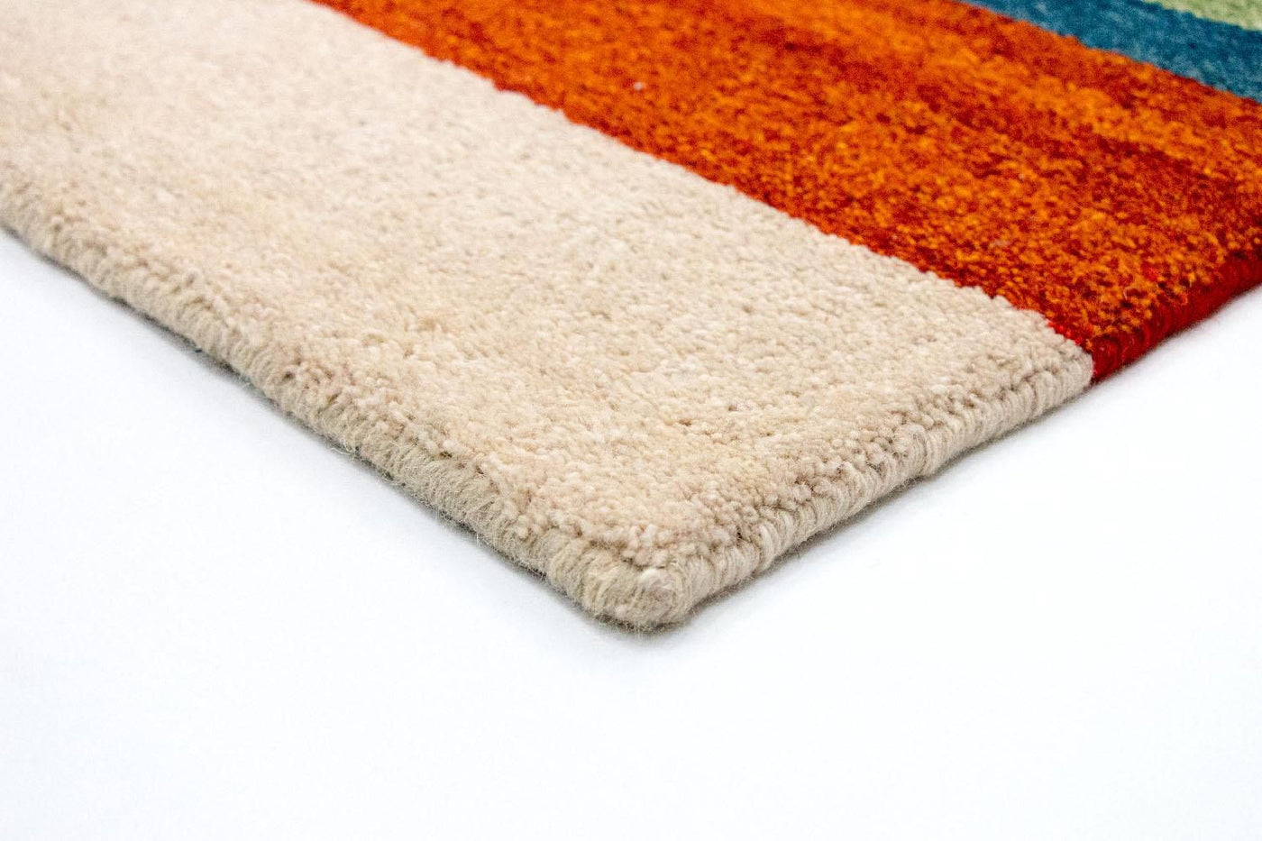 Gabbeh Indo Tappeto 196x139cm - Tappeto di lana