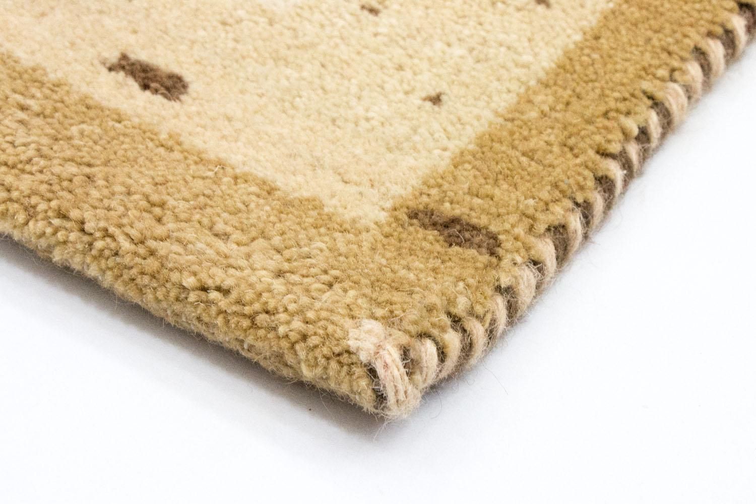 Tappeto Gabbeh - Indus - 136 x 72 cm - beige