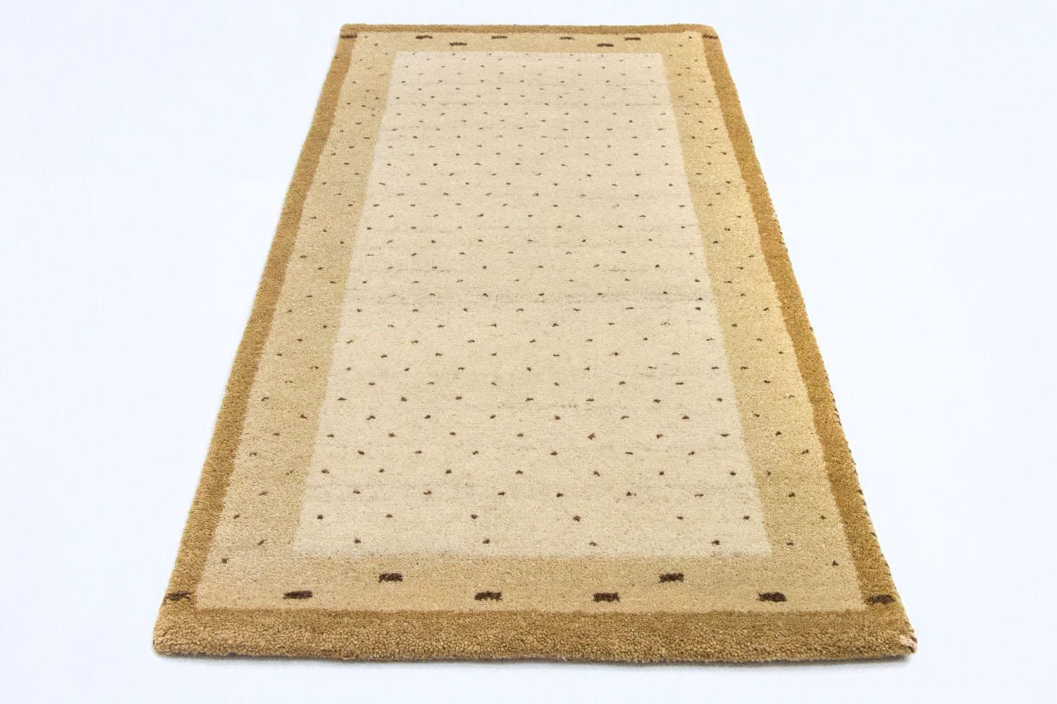 Tappeto Gabbeh - Indus - 136 x 72 cm - beige