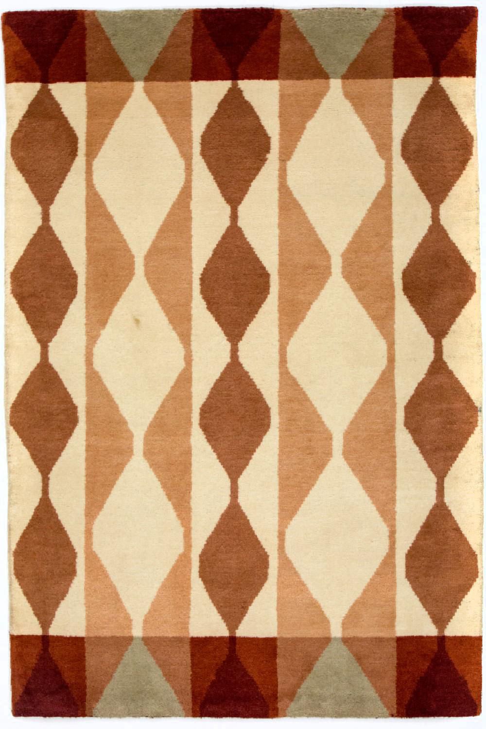 Tappeto Gabbeh - Indus - 182 x 119 cm - multicolore