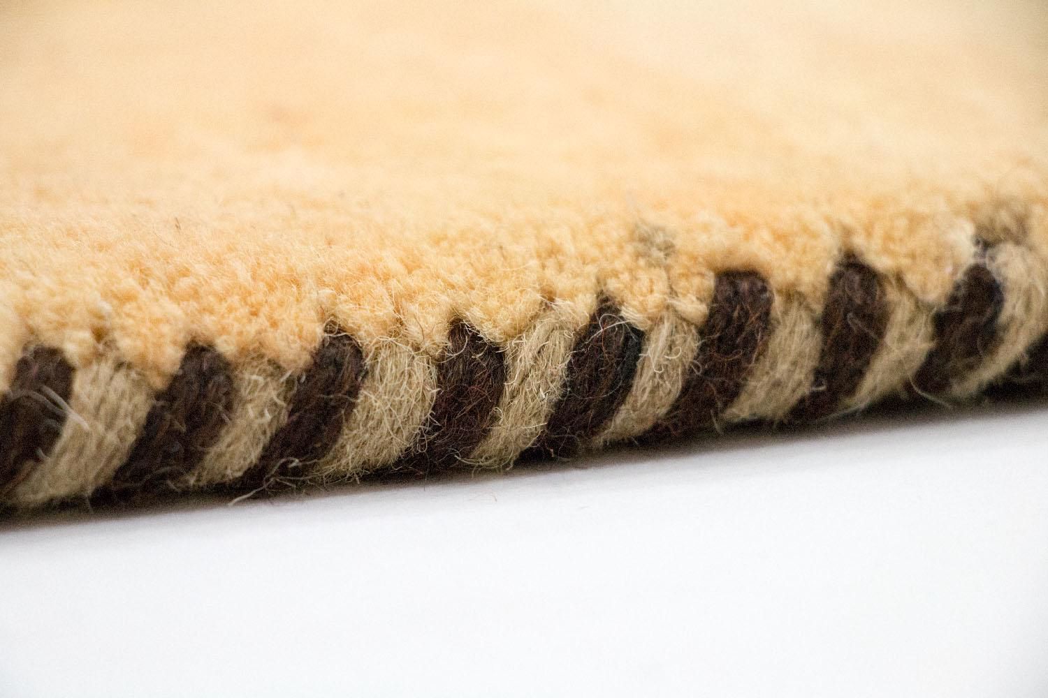 Tappeto Gabbeh - Indus - 193 x 121 cm - oro