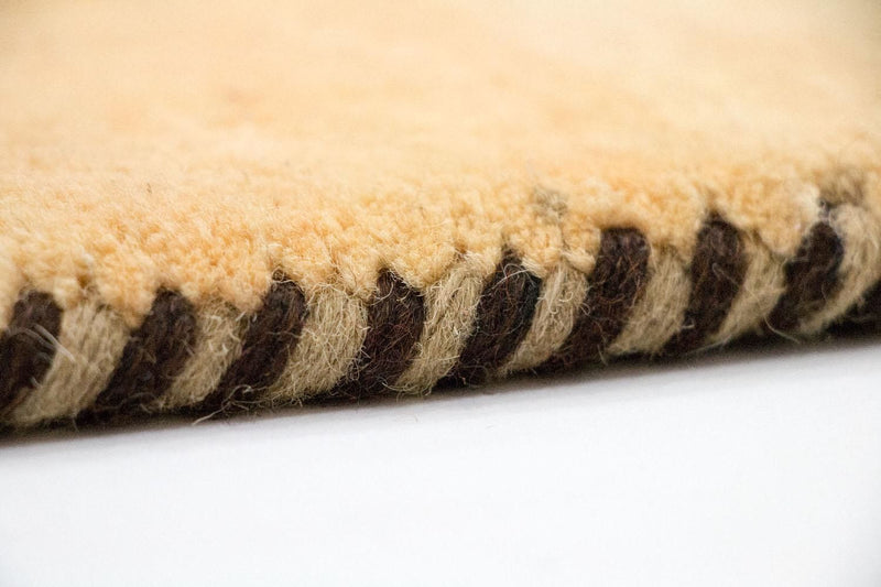 Tappeto Gabbeh - Indus - 193 x 121 cm - oro