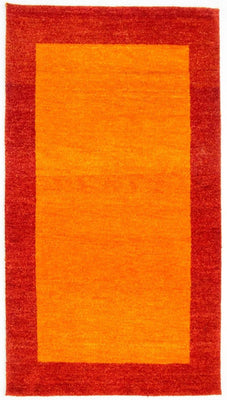 Tappeto Gabbeh - Indus - 160 x 93 cm - arancione