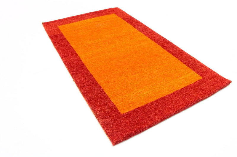 Tappeto Gabbeh - Indus - 160 x 93 cm - arancione