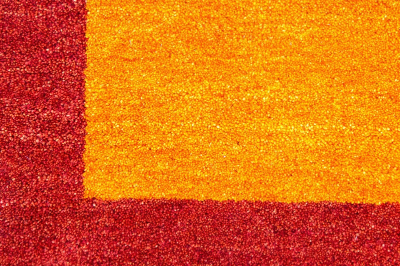 Tappeto Gabbeh - Indus - 160 x 93 cm - arancione