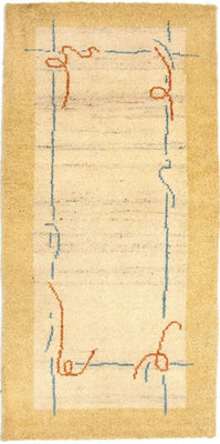 Tappeto Gabbeh - Indus - 140 x 70 cm - beige