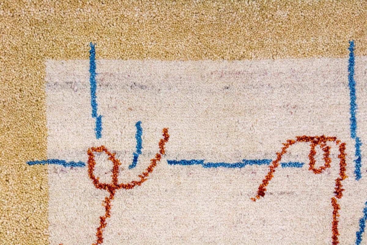 Tappeto Gabbeh - Indus - 140 x 70 cm - beige