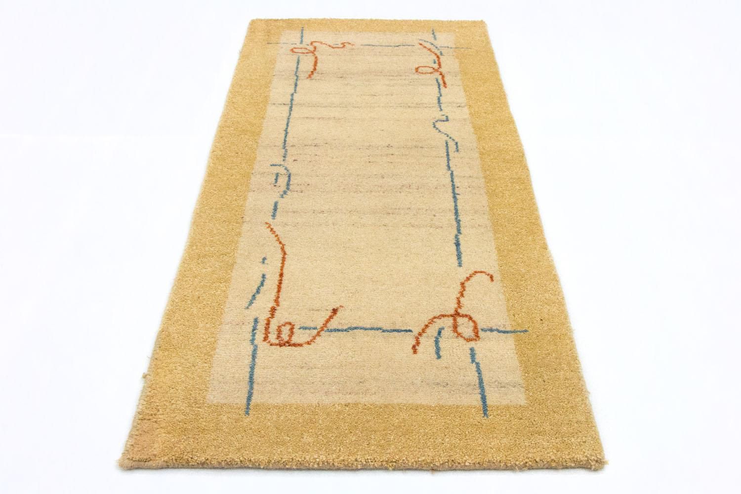 Tappeto Gabbeh - Indus - 140 x 70 cm - beige