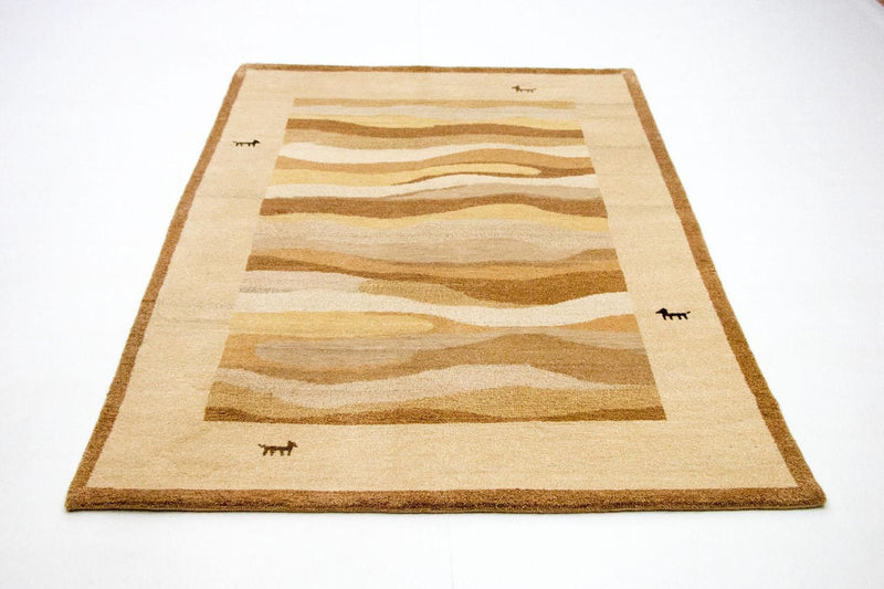 Tappeto Gabbeh - Indus - 203 x 140 cm - multicolore