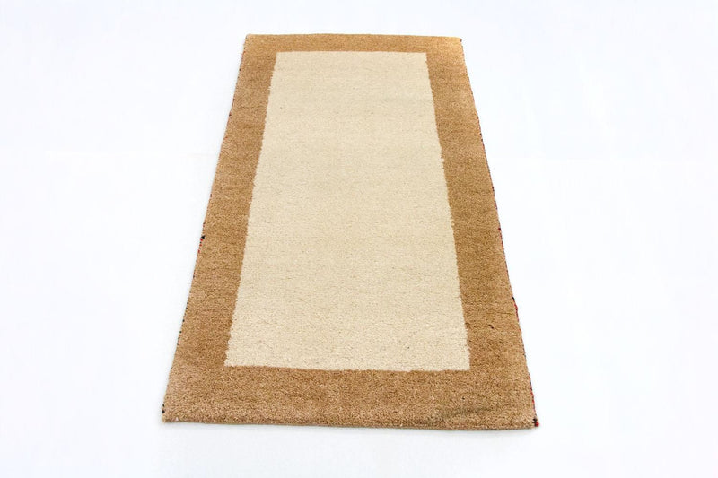 Tappeto Gabbeh - Indus - 132 x 68 cm - beige