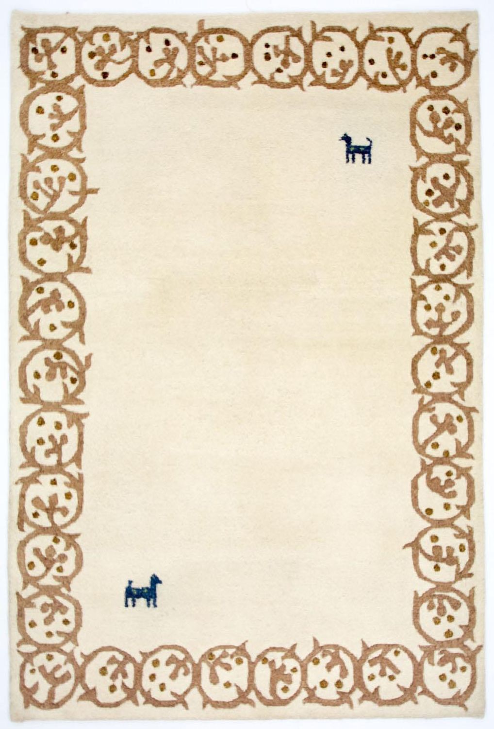 Tappeto Gabbeh - Indus - 228 x 155 cm - beige