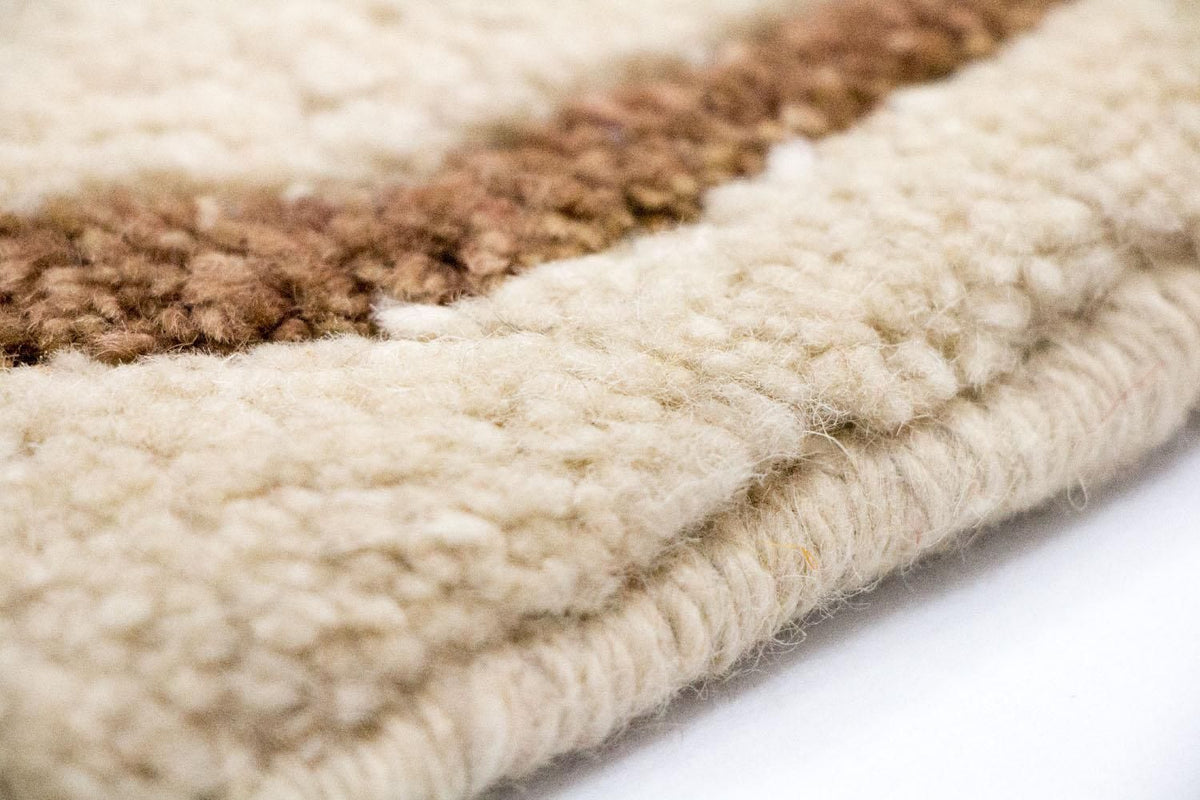 Tappeto Gabbeh - Indus - 228 x 155 cm - beige