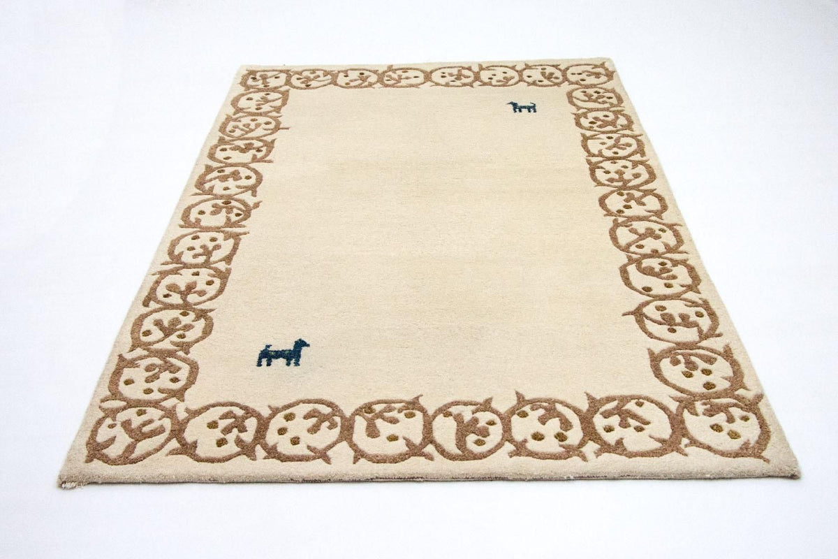 Tappeto Gabbeh - Indus - 228 x 155 cm - beige