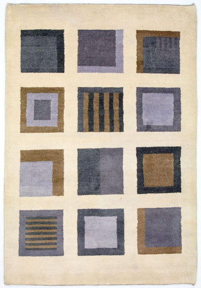 Gabbeh Indo Tappeto 135x204cm - Tappeto di lana