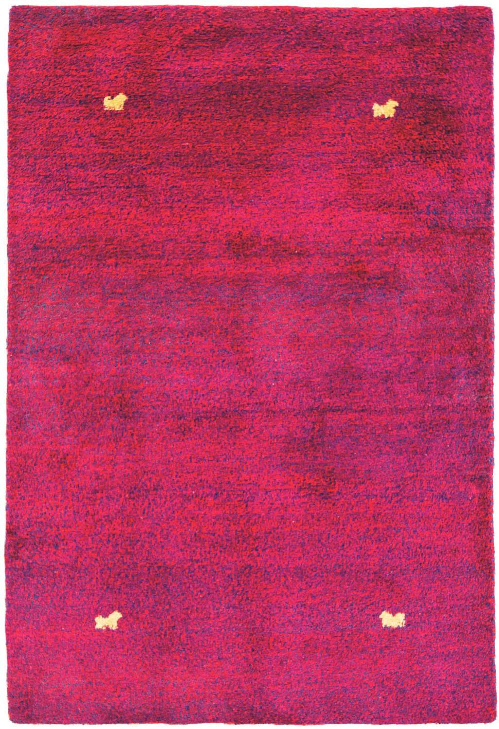 Tappeto Gabbeh - Indus - 205 x 140 cm - rosa